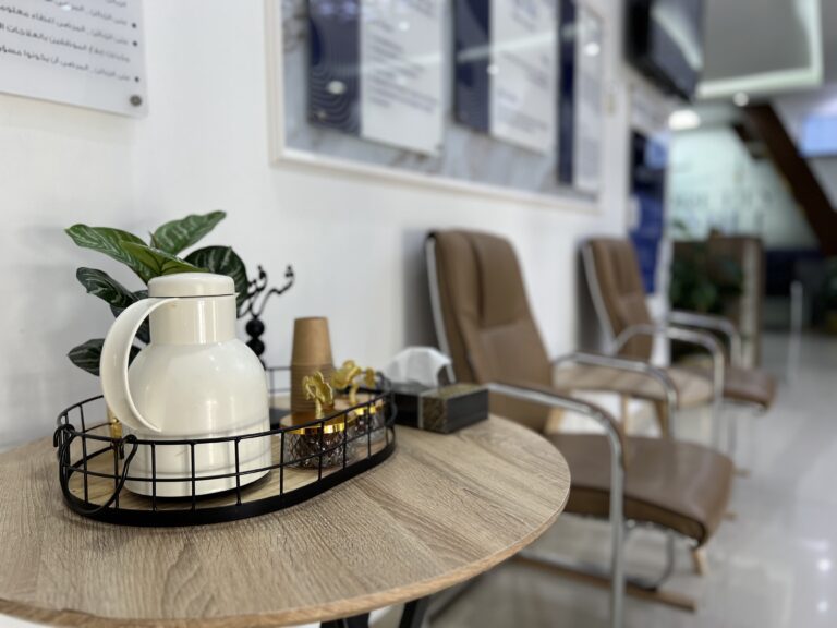 Waiting room at Pretty Smile